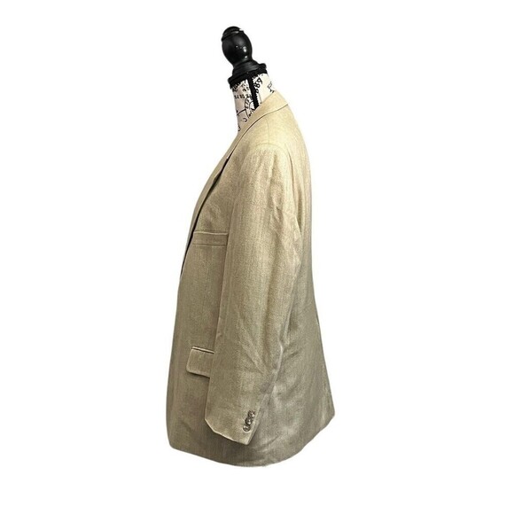 Haspel Men’s Yellow Silk Sportcoat Blazer Jacket 42S | Two Button Classic Preppy - Picture 4 of 11